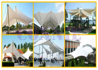 Tensile Membrane Structure PVC Welding Equipment Auto Walking Style Laser Light Positioning